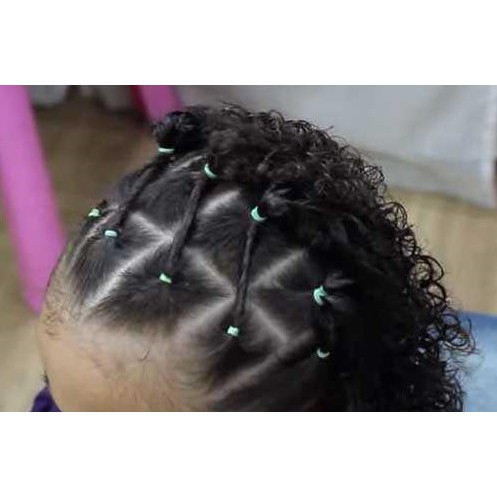 Borrachinha De Cabelo Silicone Para Penteado 1 | Shopee Brasil