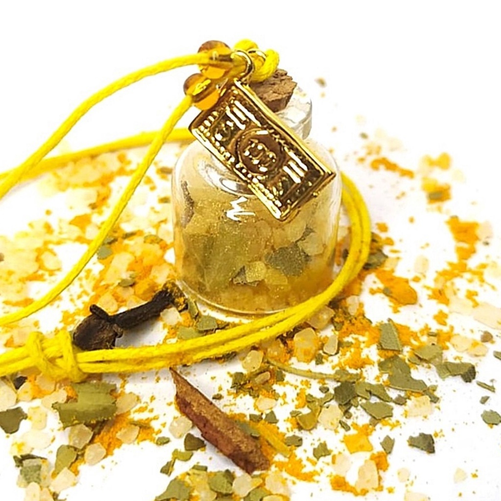 Patuá Chama Dinheiro Prosperidade Amuleto Riqueza Cravo & Canela Cigano Magia - Proteção Carro Chaveiro