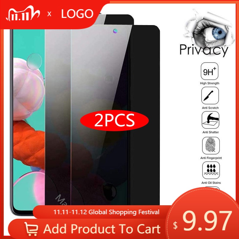 Filme De Privacidade Anti-Espionagem Para Xiaomi Mi Redmi Note 12 10 9 9s 8 7 10s 9t 9t 10t Poco X3 F3 F3 F2 Nfc Pro Max K20 K30 Protetor De Tela