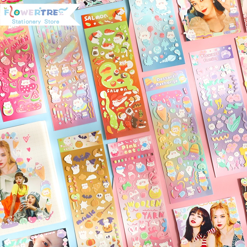 Adesivos Florais Rosa De Agradecimento De Aniversário De 50 Anos