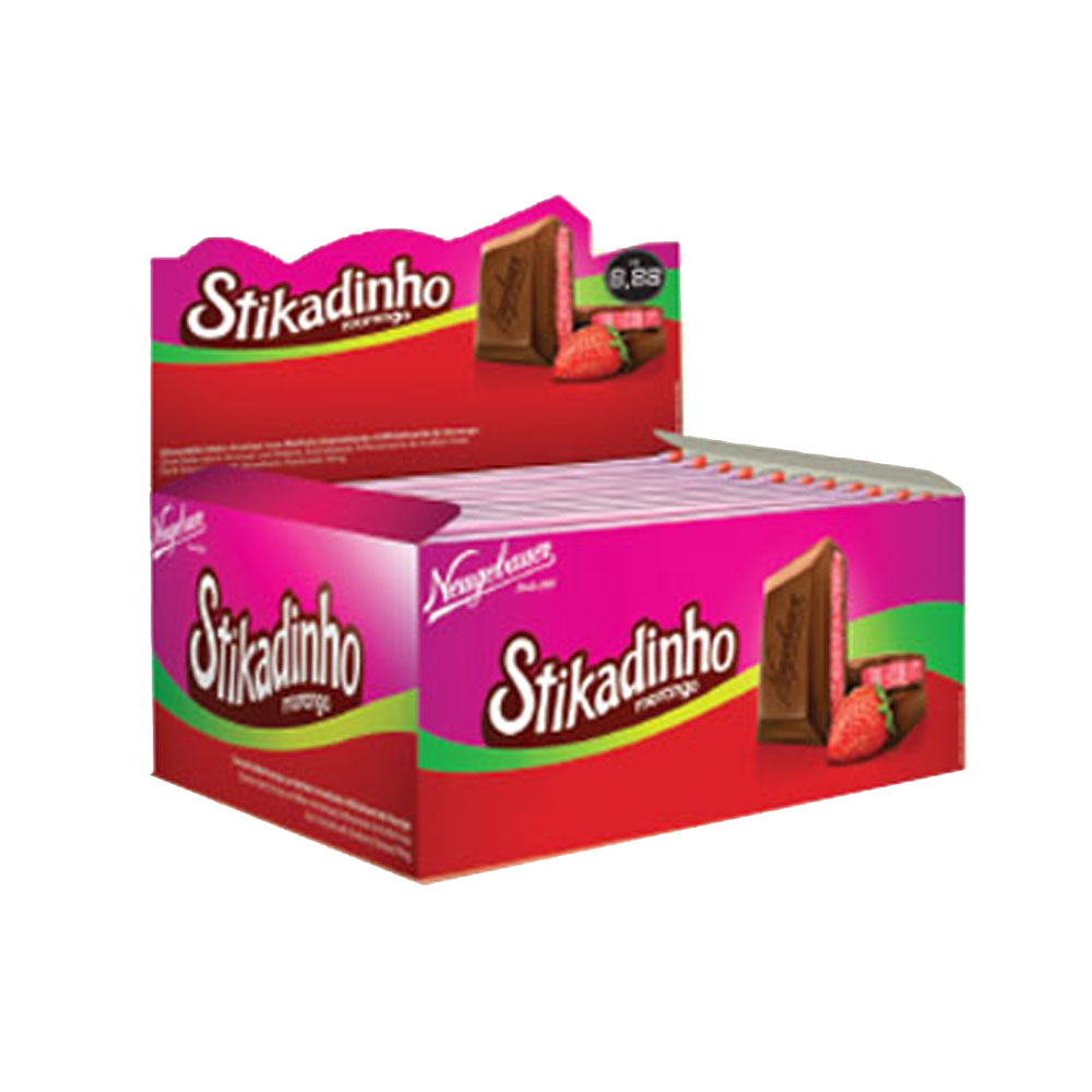 Tablete Chocolate Stikadinho 70g c/12 - Neugebauer