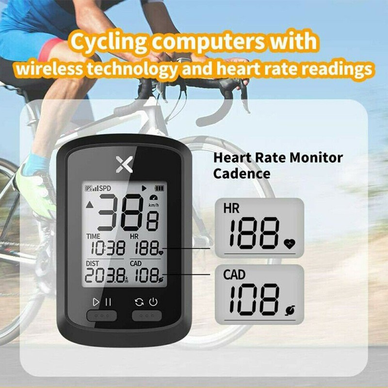 Xoss G Gps Bike Computer Wireless Bluetooth Bike Speedometer And Odometer Rechargeable Cycling Computer Mtb Tracker With Lcd Automatic Backlight Display Ipx7 Waterproof Fits All Bikes Shopee Brasil