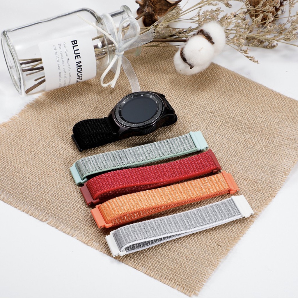 Pulseira de Nylon Para Smartwatch Medida 22mm