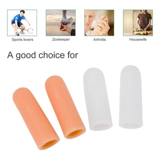 Par Protetores De Silicone Para Mãos Dedos dedo
