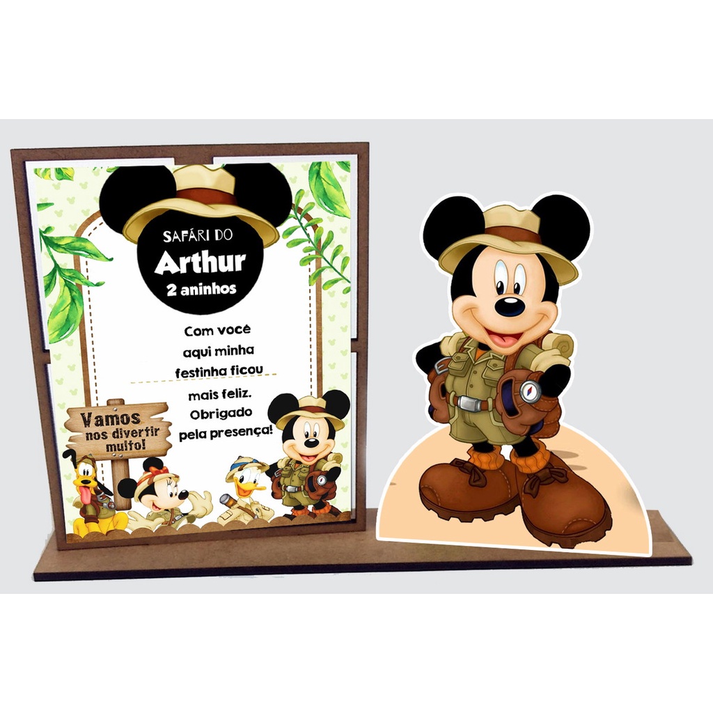 Porta Retrato Safari com 10 unidade