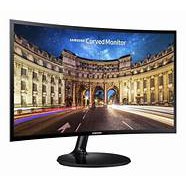 Monitor curvo Samsung C24F390FH led 24" preto 100V/240V