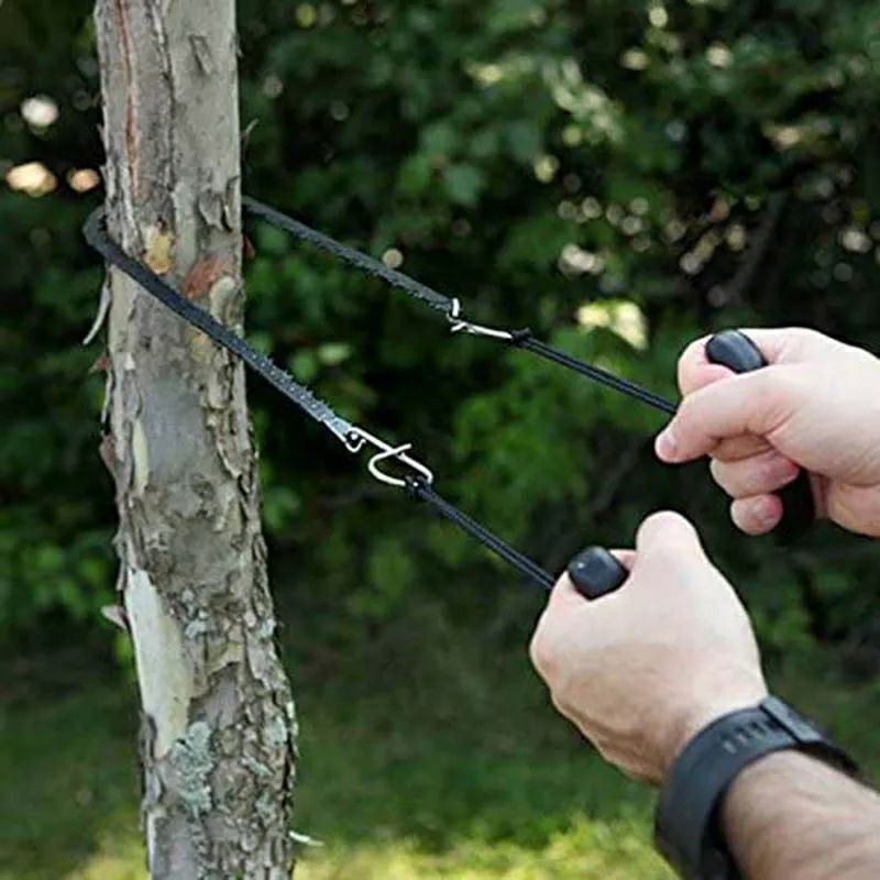 Cortador serra podador manual portátil corte manual camping outdoor edc pesca caça engrenagem cortante