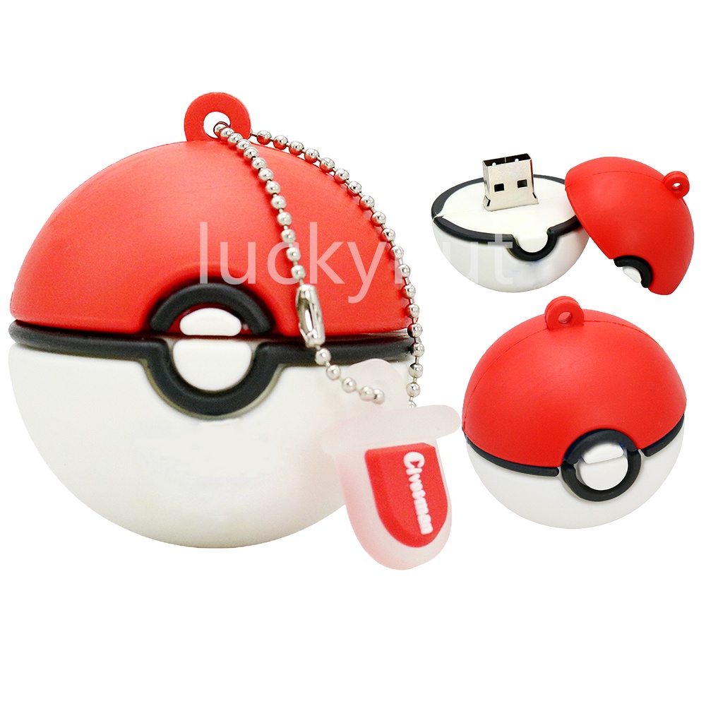 Pendrive 128GB Pokemon Pikachu Criativo Cartoon Presentes Bonitos USB2.0 Disco 64GB 32GB 1GB 8GB 16GB