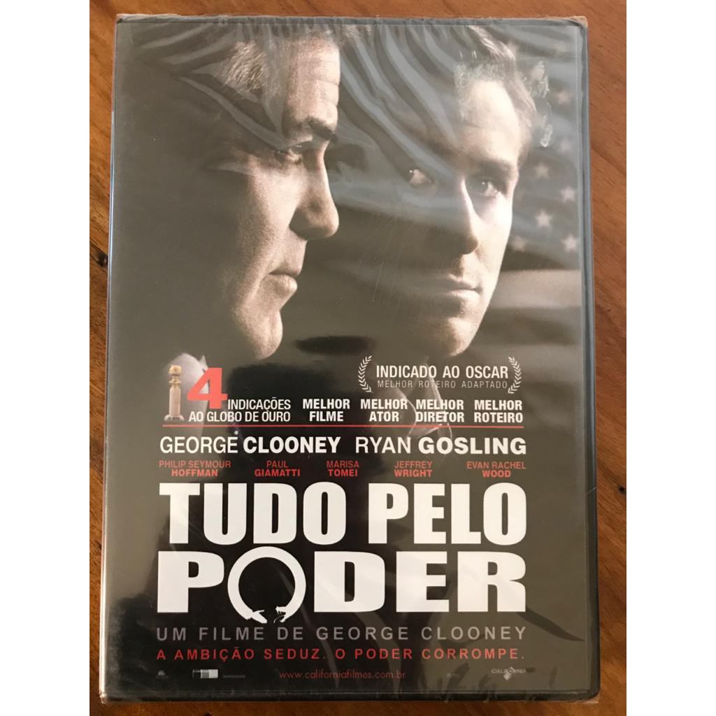 DVD Tudo Pelo Poder - George Clooney - Lacrado