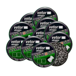 10 Latas de Chumbinho Vetor 5.5mm 1250 Unidades – Technogun