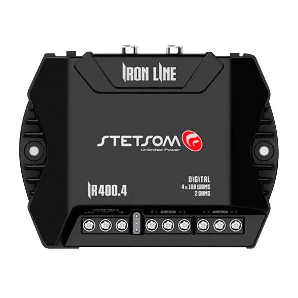Módulo Amplificador Stetsom Iron Line Ir 400.4 400w Rms 4 Canais