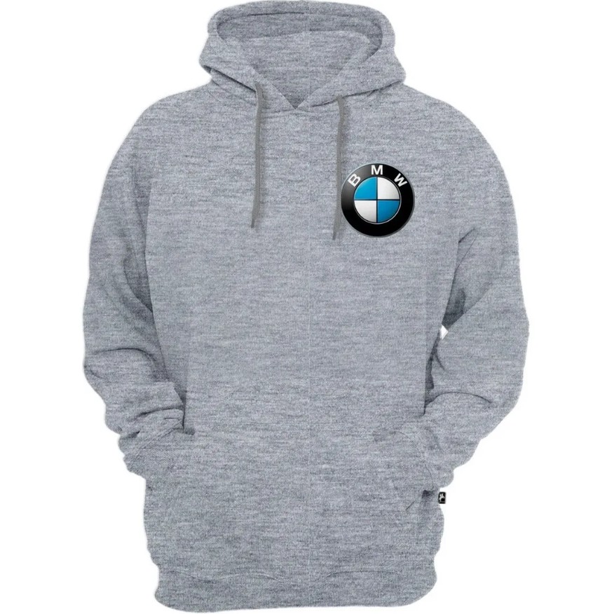 blusa moletom flanelado bmw