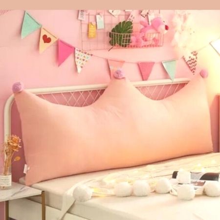 Almofada de Cabeceira Cama Box Baú Solteirão Viúva Solteiro King Encosto Decoração Rose Gold
