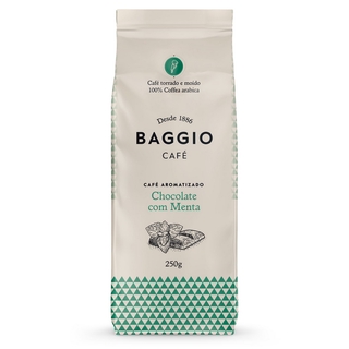 CAFÉ TORRADO E MOÍDO AROMA CHOCOLATE COM MENTA 250G - BAGGIO