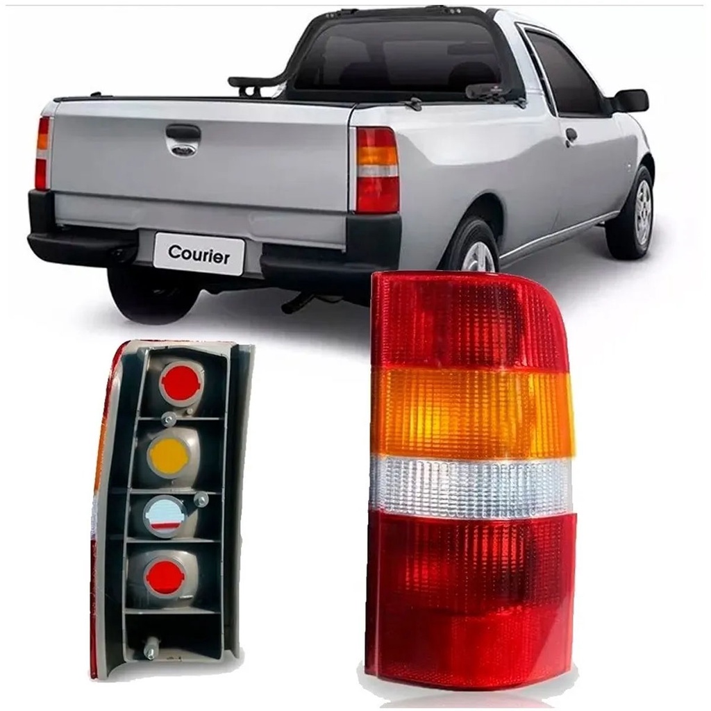Lanterna Traseira Ford Courier 1996 1997 1998 1999 2000 2001 2002 2003 ...