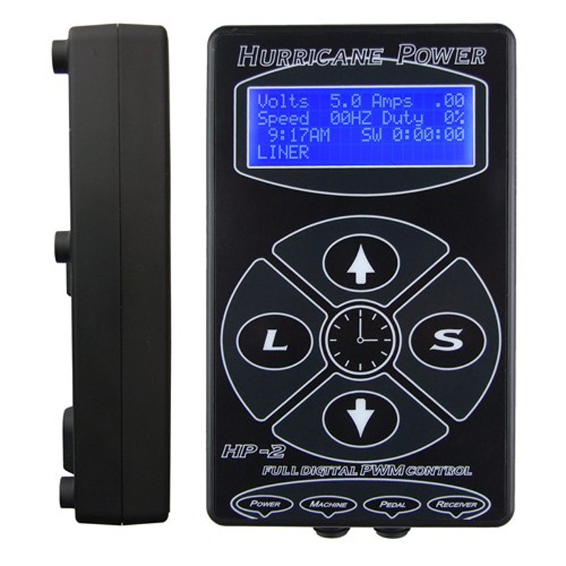 Fonte Tatuagem Profissional Tattoo Hurricane Power Hp-2 Envio Rápido