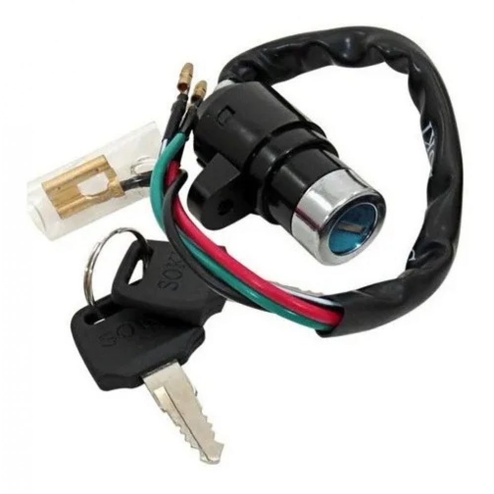 Chave Contato Miolo Ignição Moto Shineray XY 50 Q Modelo Original - Gear