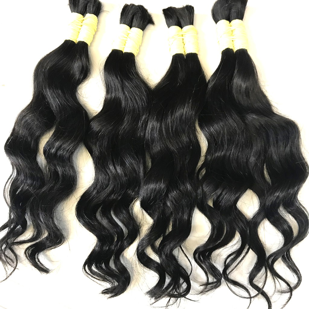 Cabelo Humano Natural Liso Ondulado Mega Hair 50G Envio Imediato Tamanho disponível 35 45 55 65 75 cm em Oferta na Shopee