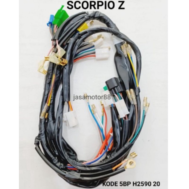 Cabo De Corpo Completo Para Qualidade YAMAHA SCORPIO Z