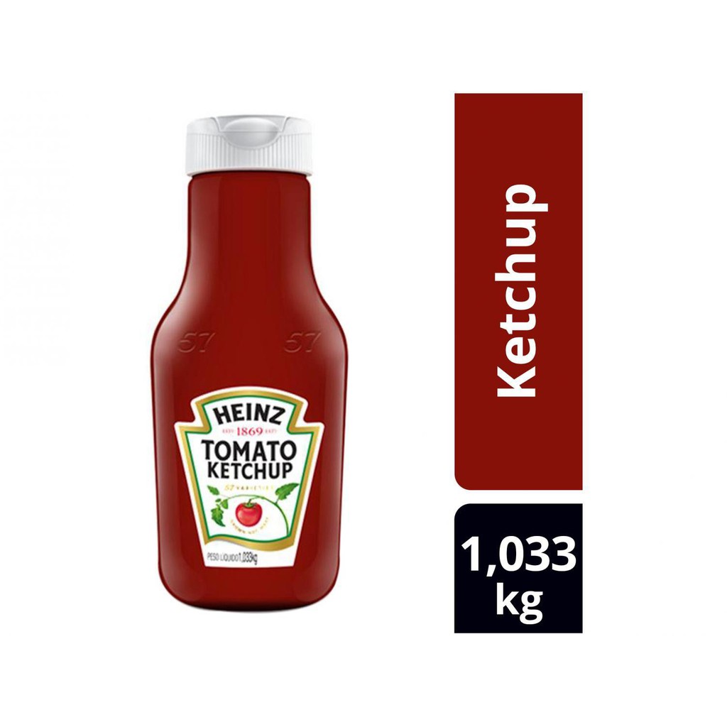 Ketchup Tradicional Heinz 1,033kg Shopee Brasil