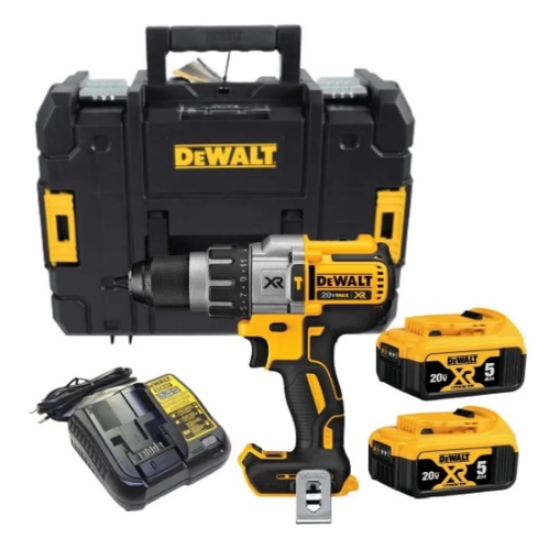 Furadeira Dewalt Dcd V Bat Ah Carregador Biv Maleta Shopee Brasil