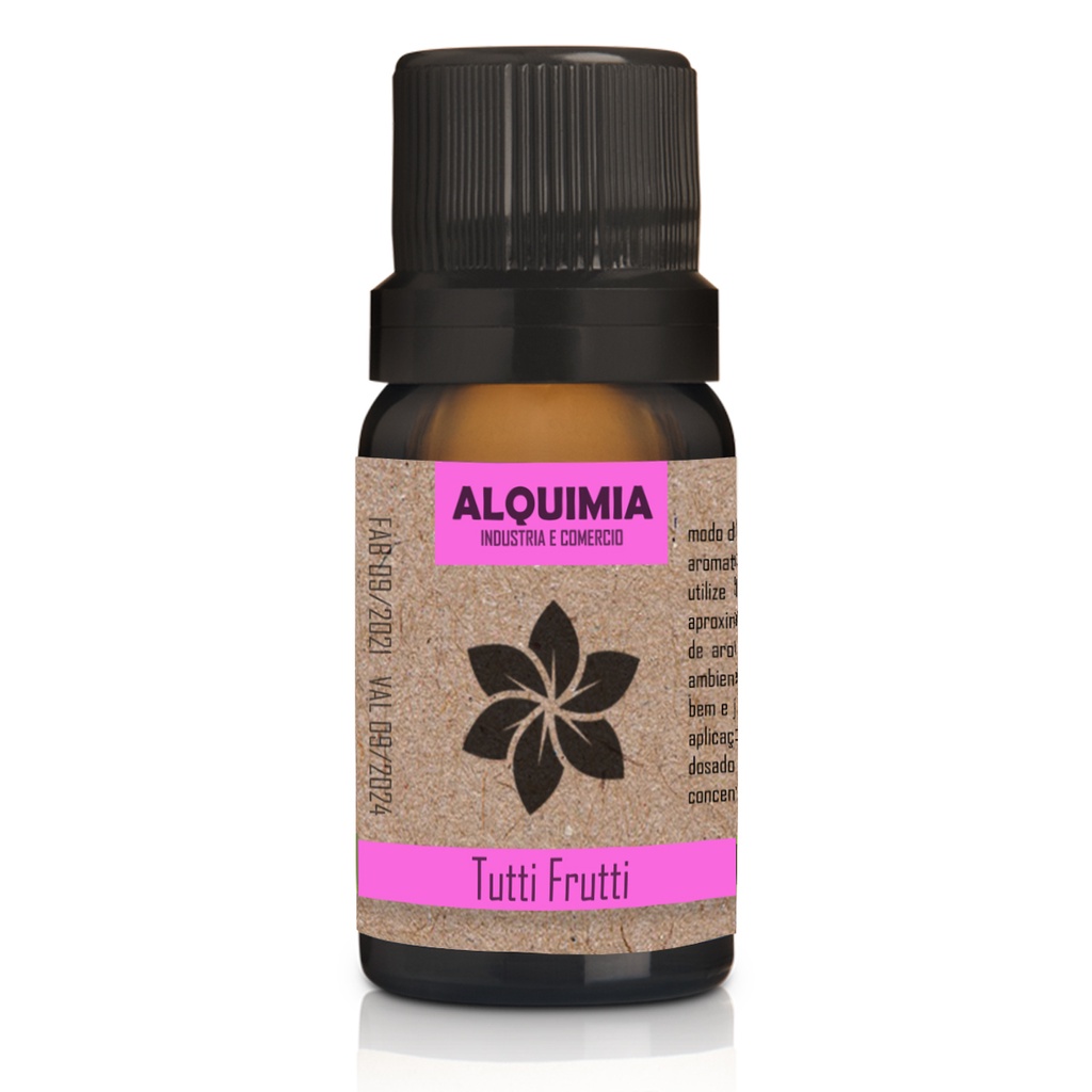 Essência Pura 10ml Escolha O Aroma Alquimia Uso Em Difusor Tutti Frutti