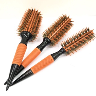 Kit 3 Escovas Profissionais De Cabelo Cerdas Javali e Nylon em Oferta na Shopee