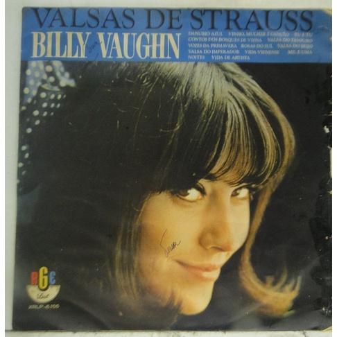 Lp Billy Vaughn - Valsas De Strauss - Bi0080