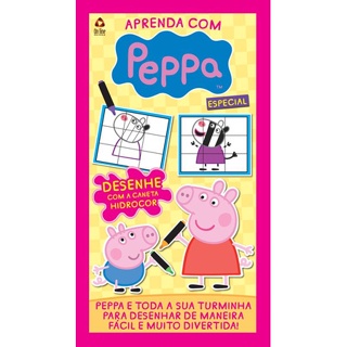 Peppa Pig Livro Aprenda Com Especial em Oferta na Shopee