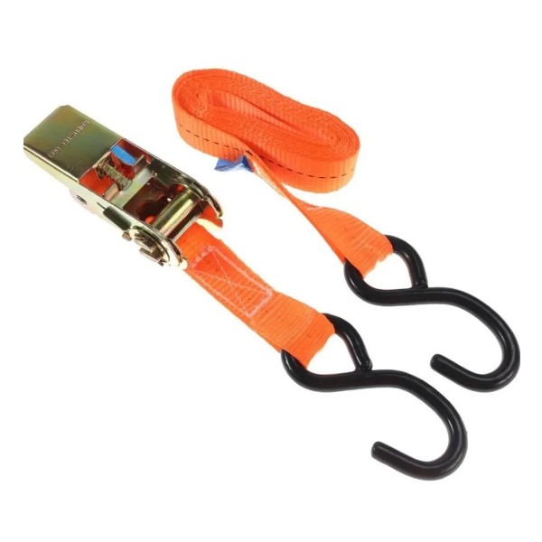 Cinta Catraca 25mm P/ Amarração 800kg 3m Para Moto Jet Ski bike Etc...