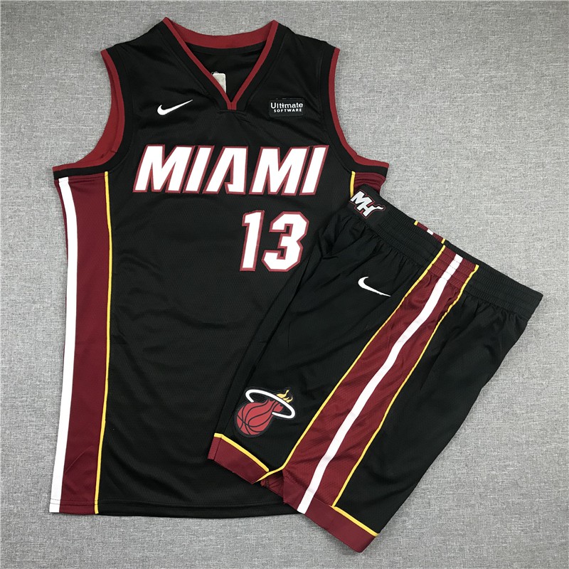 Miami Heat Nike City Edition Swingman Jersey - Bam Ado - Mens