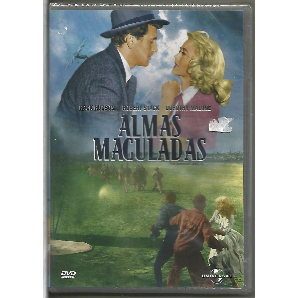 DVD Alams Maculadas - Rock Hudson - Dorothy Malone - Lacrado