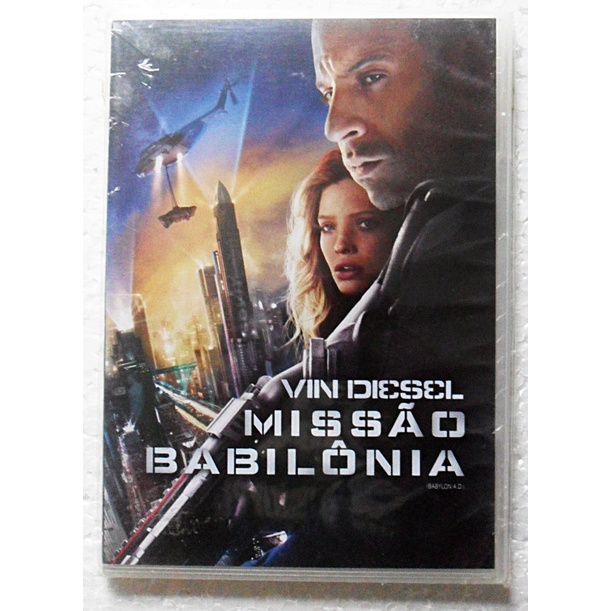 DVD MISSÃO BABILÔNIA VIN DIESEL FILME DE AÇÃO