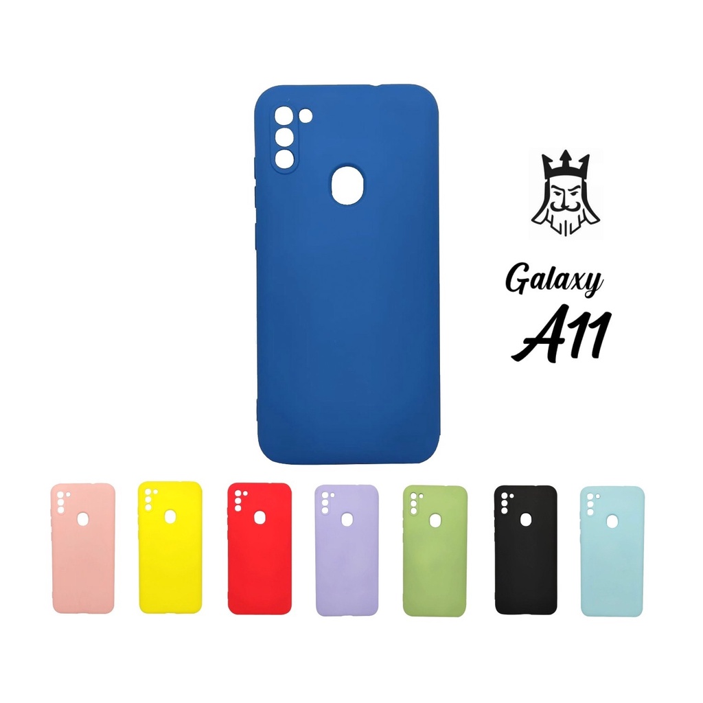 Capa Case Galaxy A11 / A12 / A20 / A30 / A21S / A31Capinha de Silicone com Interior Aveludado para Celular