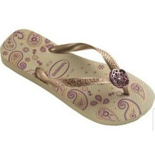 Chinelo Havaianas feminino Caprice Rose Gold 100% original. Tamanho 41/42