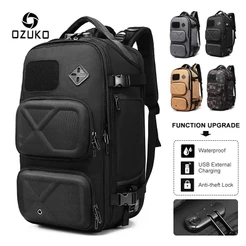 OZUKO Mochila Impermeável De Grande Capacidade Para Exterior Antirroubo Bolsa De Viagem