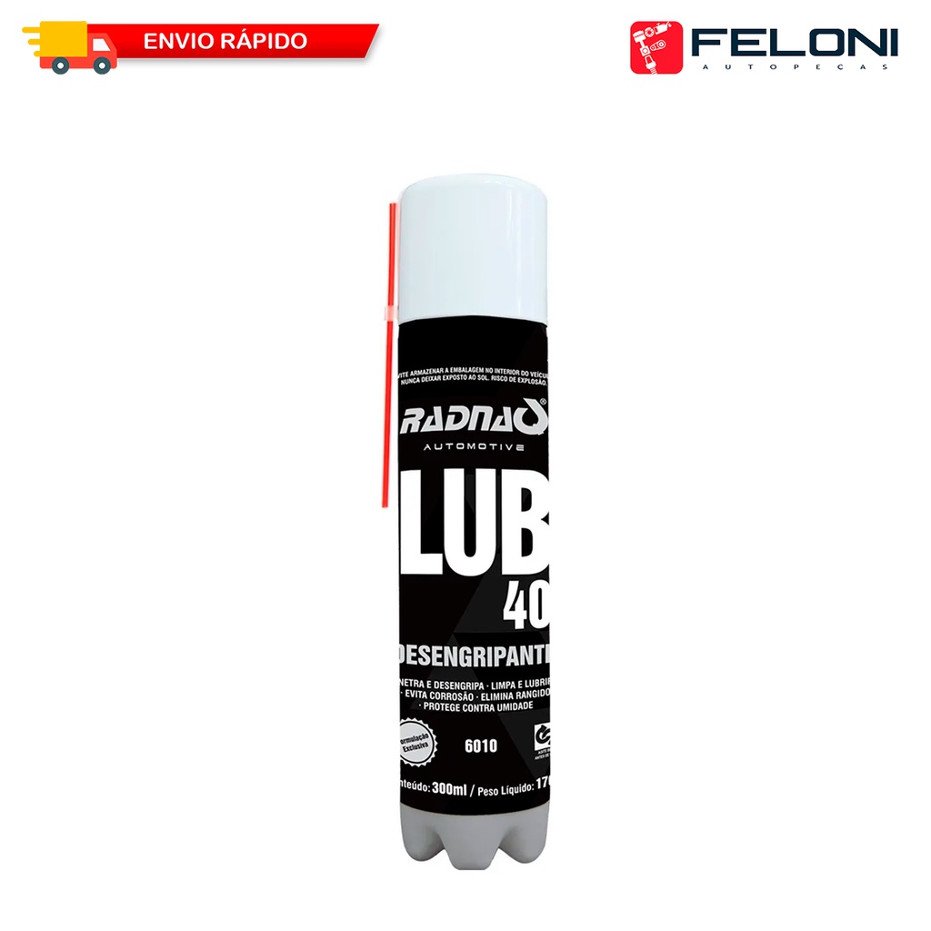Wd Desengripante 300ml Radnaq Oleo Lubrificante em Oferta na Shopee