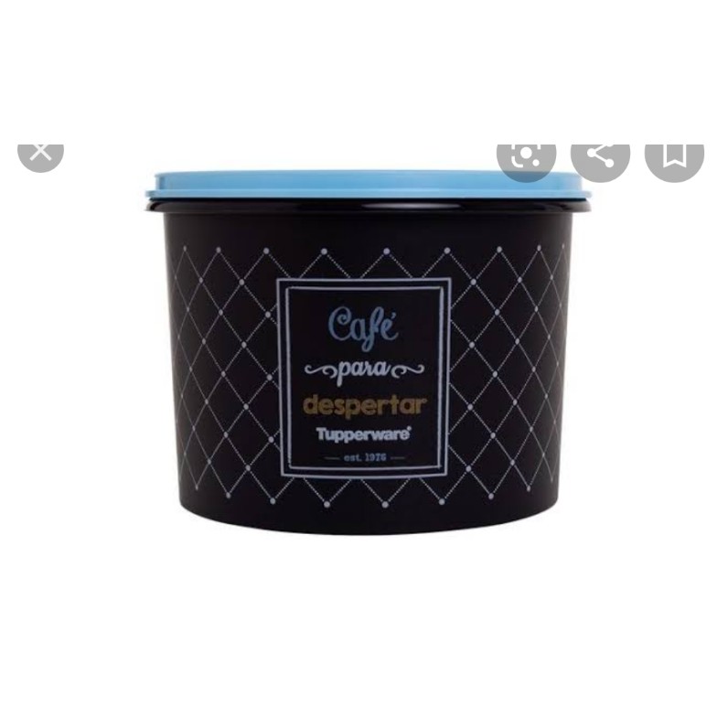 Tupperware Caixa de café bistrô 700 g