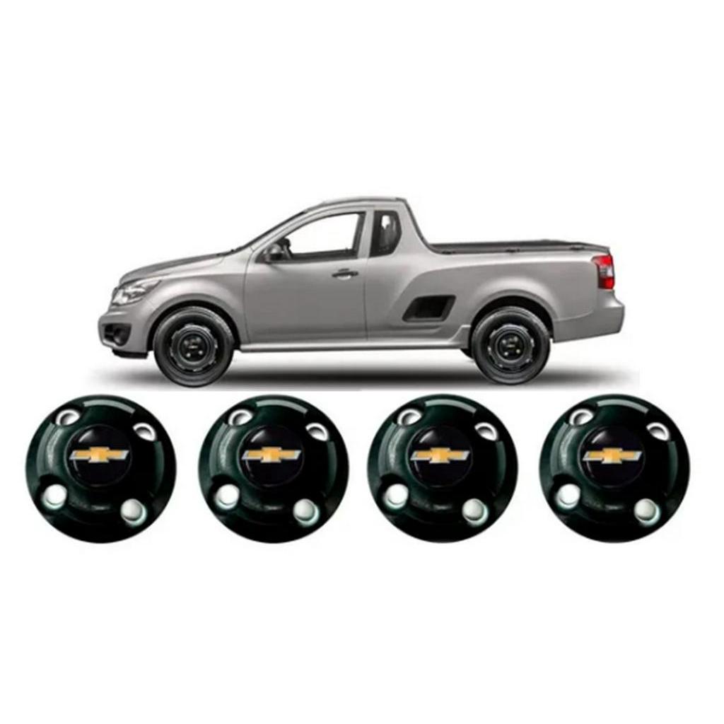 Jogo Calotinha Centro Roda Aro 13 14 15 Celta Corsa Sonic  Montana Meriva Zafira Agile Cobalt Classic