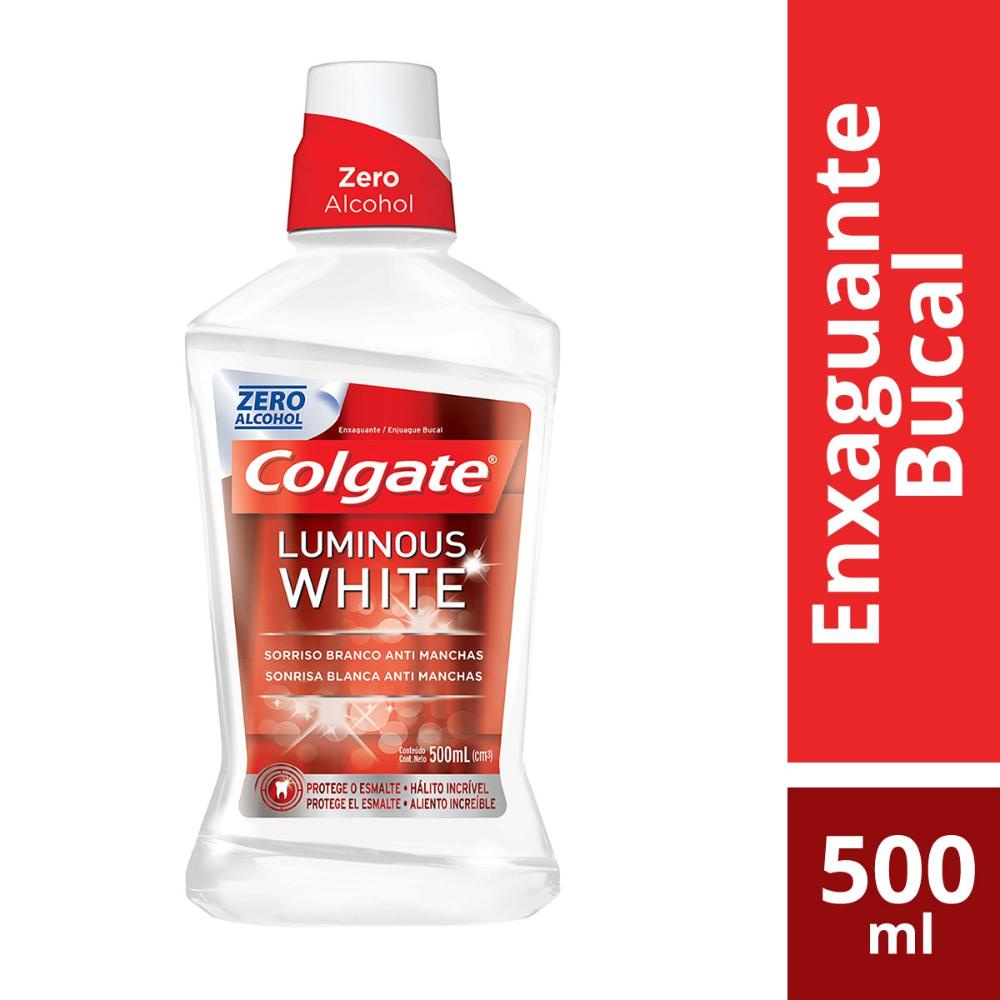 Enxaguante Bucal Colgate Luminous White 500ml