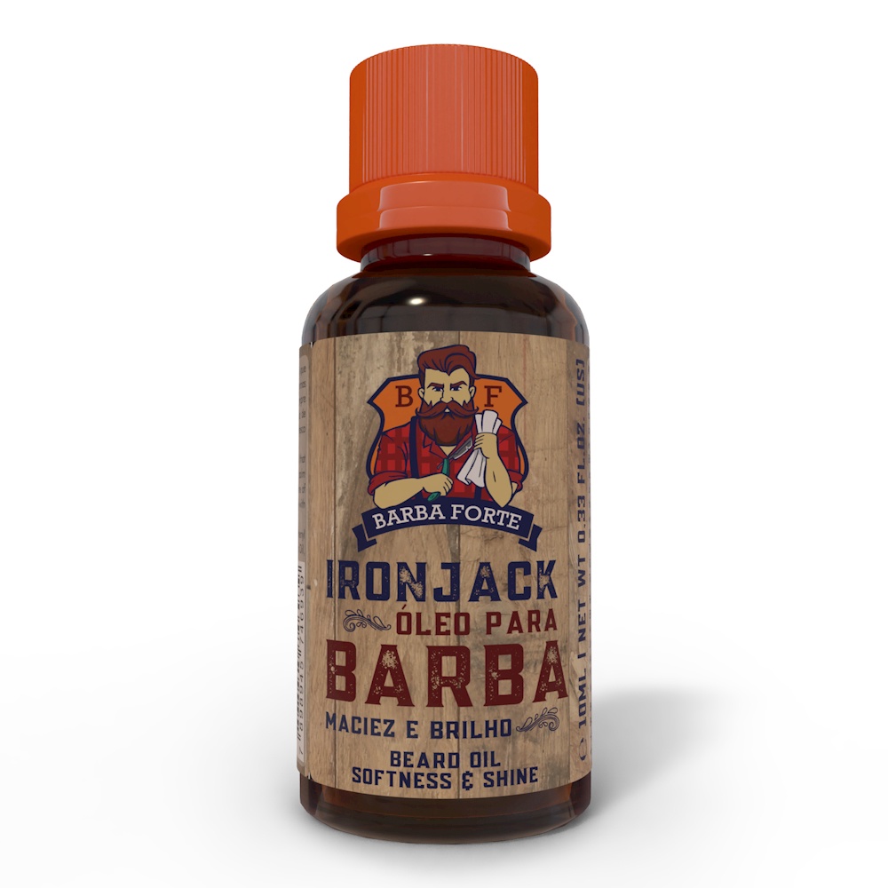 OLEO IRONJACK BARBA FORTE 10ML