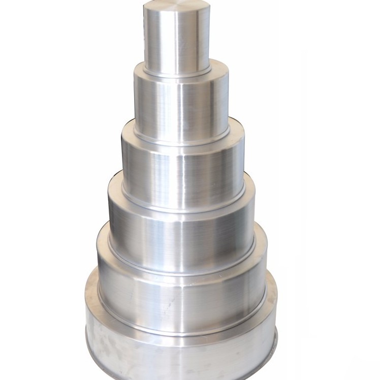 Conjunto Formas Assadeiras Alta Redonda P/ Bolo Com 6 Peças - 10cm Altura