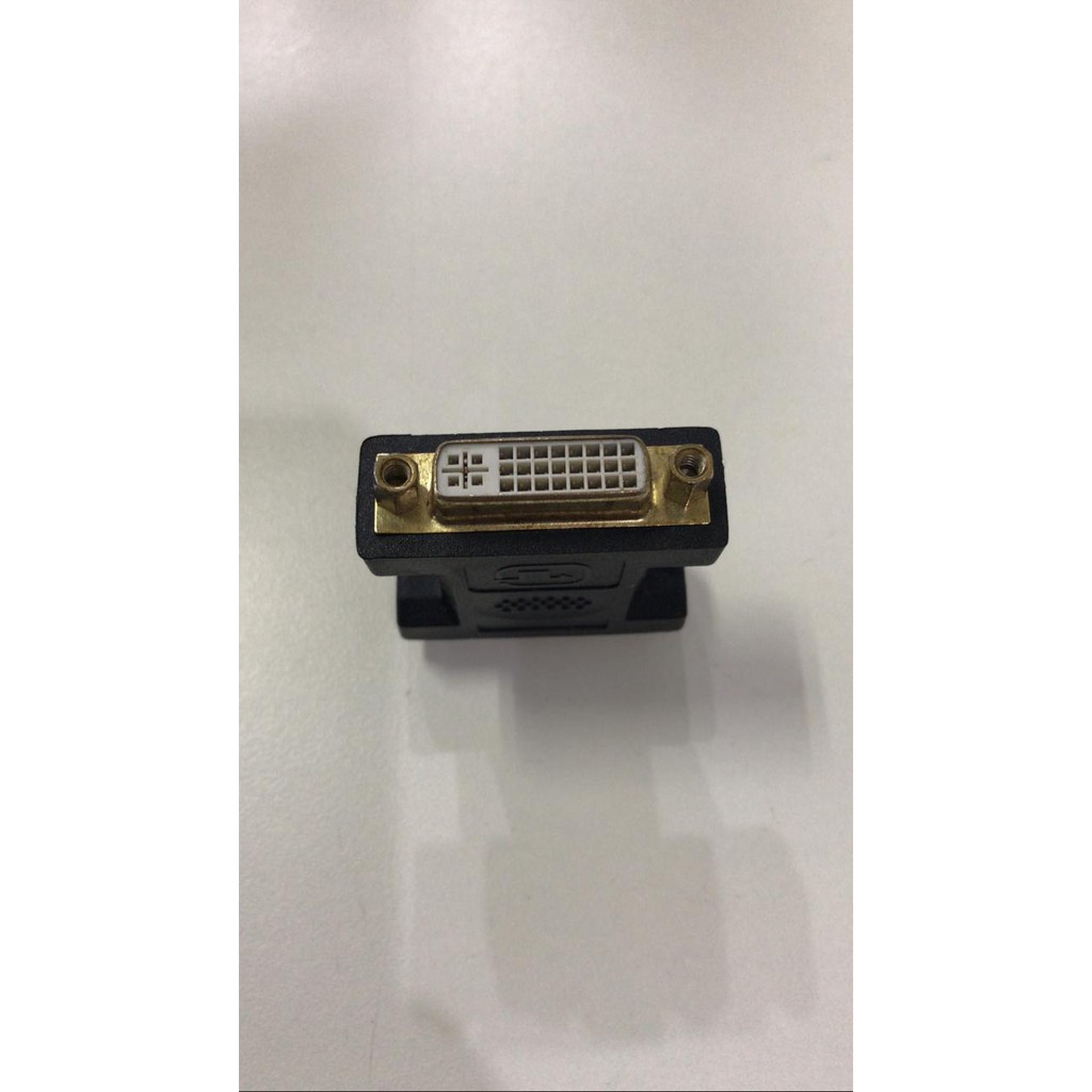 Adaptador de vídeo VGA macho 15 pinos db15 RGB para DVI fêmea para GPU de vídeo, monitor, tv lcd Led plasma oled qled