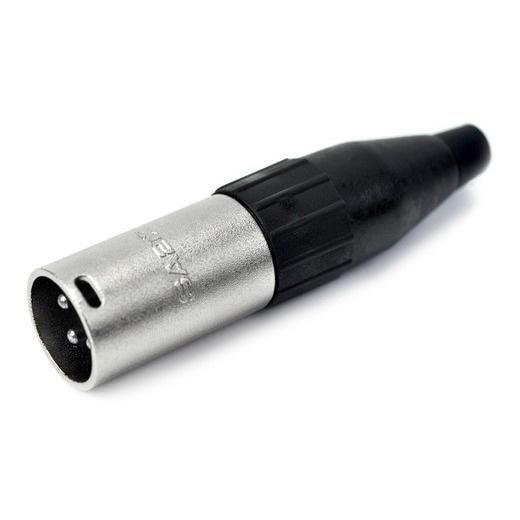 Plug Conector Xlr Canon Macho Linha Santo Angelo Sa2x