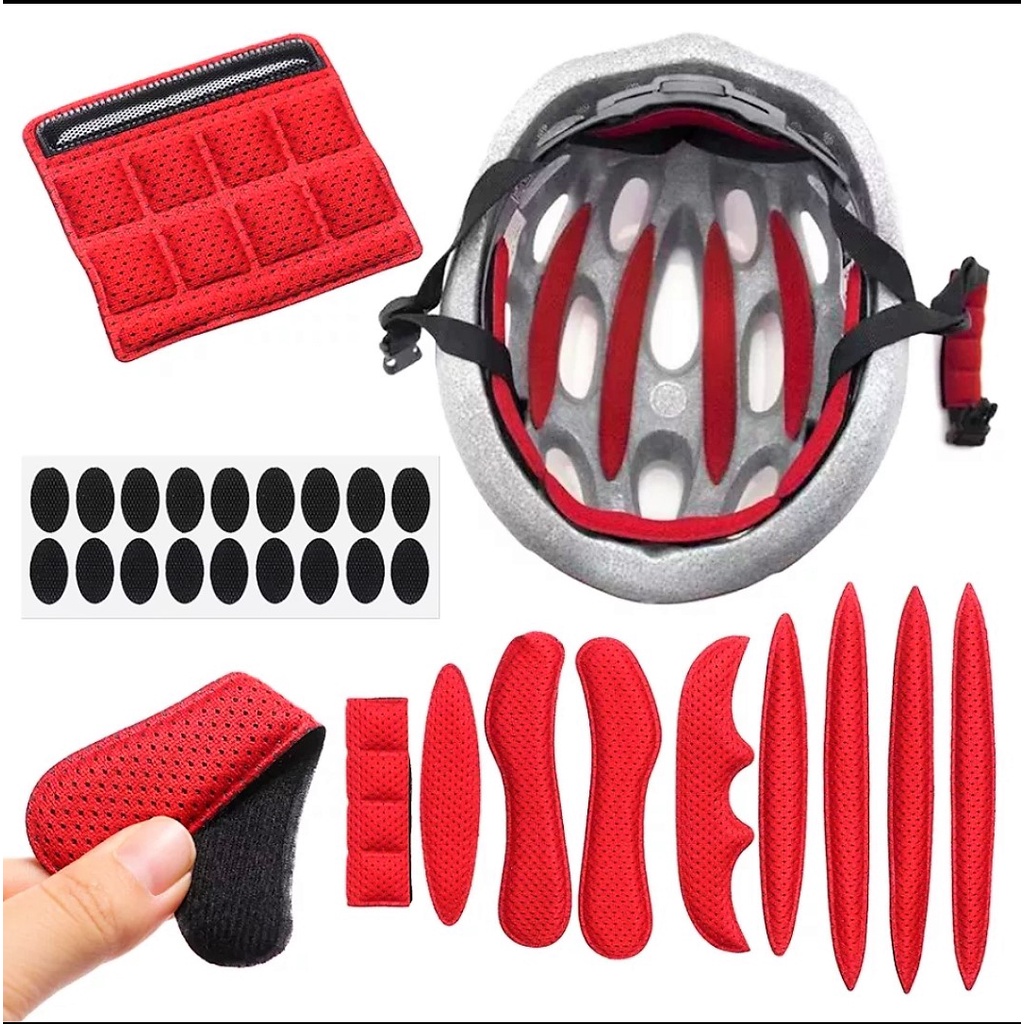 Espuma Forro Para Capacete Bike Almofada Tamanho Universal
