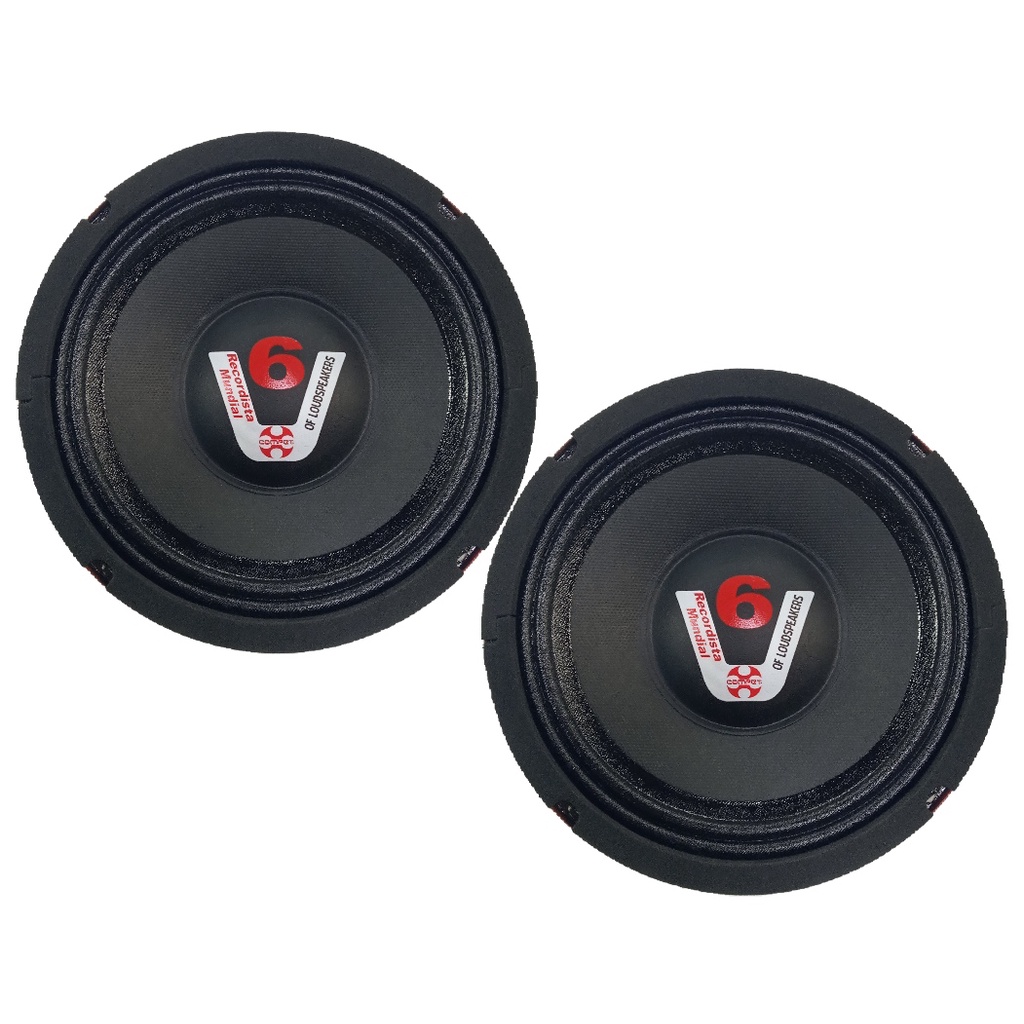 Kit 2 Woofer Medio Grave Compet 8 Polegadas 400w Rms 4 ohms Medio Grave