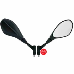 Retrovisor Bmw F800 Articulado P Cg 160 Fan Titan 150 Giro 360 motos HONDA