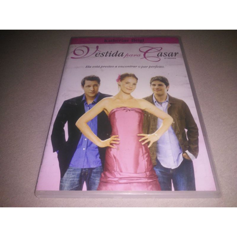 dvd vestida para casar usado original capa box fina
