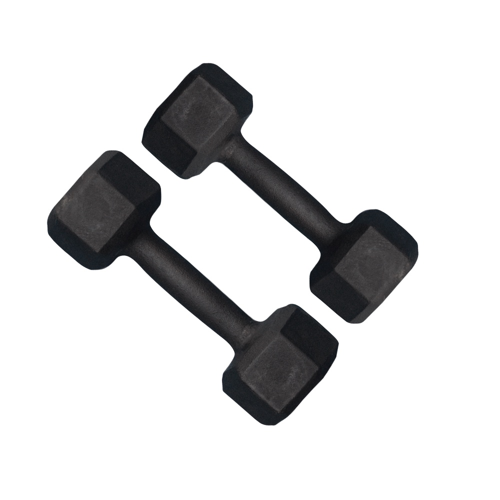 Par Halter Sextavado 2 Kg Pintado - 2 und totalizando 4 kg