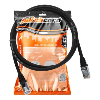 Patch Cord UTP Gigalan Cat.6 Profissional Cabo de Rede Cat6 Gigabit de Alta Performance